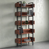 Temple &amp; Webster Karloff 5 Tier Bookshelf