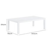 Temple &amp; Webster Felix 4 Seater Aluminium Outdoor Sofa Set
