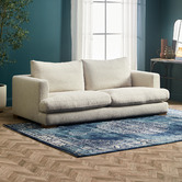 Temple &amp; Webster Haven 3 Seater Upholstered Sofa