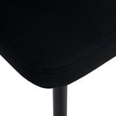 Temple &amp; Webster 74cm Brahms Mid-Back Velvet Barstools