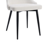 Temple &amp; Webster Brahms Chenille Dining Chairs