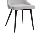 Temple &amp; Webster Brahms Chenille Dining Chairs