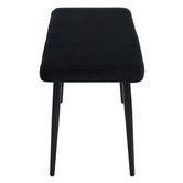 Temple &amp; Webster Brahms 2 Seater Velvet Dining Bench