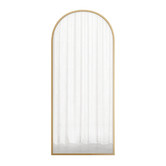 Temple &amp; Webster Metal Arched Full Length Mirror