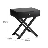 Temple &amp; Webster Twin Lakes Bedside Tables