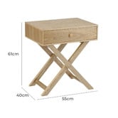 Temple &amp; Webster Twin Lakes Bedside Tables