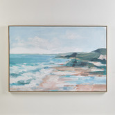 Temple &amp; Webster Headland Framed Canvas Wall Art