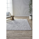 Temple &amp; Webster Grey Skandi Hand-Woven Wool Rug