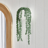 Temple &amp; Webster 38cm Potted Faux String of Pearls Plant
