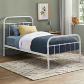 Temple &amp; Webster Bailey Metal Single Kid&#039;s Bed Frame