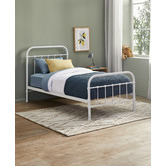 Temple &amp; Webster Bailey Metal Single Kid's Bed Frame