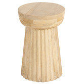 Temple &amp; Webster Carmen Solid Timber Side Table