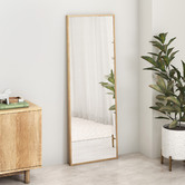 Temple &amp; Webster Jett Blonde Full Length Mirror
