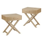 Temple &amp; Webster Twin Lakes Bedside Tables