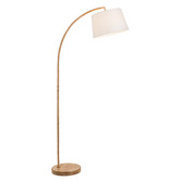 Temple &amp; Webster Jackson Arched Floor Lamp