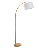 Temple &amp; Webster Jackson Arched Floor Lamp