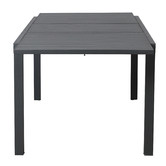 Temple &amp; Webster Charcoal Kos Extendable Outdoor Dining Table