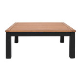 Temple &amp; Webster Maui Eucalyptus Wood Outdoor Coffee Table