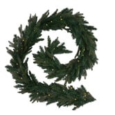 Temple &amp; Webster 270cm Aspen Fir Christmas Garland
