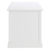 Temple &amp; Webster Hamptons 2 Drawer 1 Shelf Desk