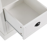 Temple &amp; Webster Hamptons 2 Drawer 1 Shelf Desk