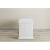 Temple &amp; Webster Hamptons 2 Drawer 1 Shelf Desk