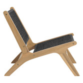 Temple &amp; Webster Harbour Acacia Wood Outdoor Lounge Chair