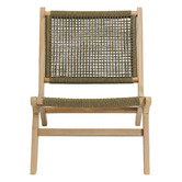Temple &amp; Webster Harbour Acacia Wood Outdoor Lounge Chair