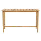 Temple &amp; Webster Sorrento Acacia Wood Outdoor Bar Table