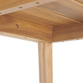 Temple &amp; Webster Sorrento Acacia Wood Outdoor Bar Table