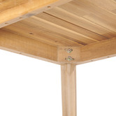 Temple &amp; Webster Sorrento Acacia Wood Outdoor Dining Table