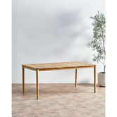 Temple &amp; Webster Sorrento Acacia Wood Outdoor Dining Table