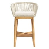 Temple &amp; Webster 68.5cm Laguna Rope Outdoor Barstool