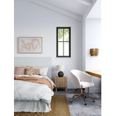 Temple &amp; Webster Natural Anika Mango Wood Bedside Table