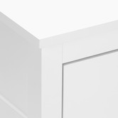 Temple &amp; Webster 180cm White Noosa 3 Drawer TV Unit