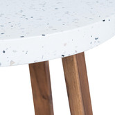 Temple &amp; Webster Calypso Polystone Outdoor Side Table