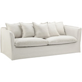 Temple &amp; Webster Montauk 3 Seater Slipcover Sofa