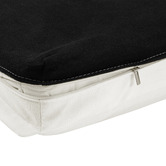 Temple &amp; Webster Montauk 3 Seater Slipcover Sofa &amp; Ottoman Set