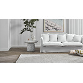 Temple &amp; Webster Montauk 3 Seater Slipcover Sofa