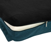 Temple &amp; Webster Montauk 3 Seater Slipcover Sofa &amp; Ottoman Set