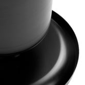 Temple &amp; Webster Palatine Round Steel Coffee &amp; Side Table Set