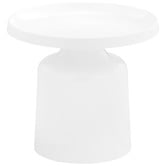 Temple &amp; Webster Palatine Round Steel Coffee &amp; Side Table Set
