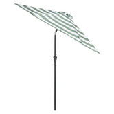Temple &amp; Webster 2.2m Striped Brighton Market Umbrella