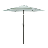 Temple &amp; Webster 2.7m Striped Brighton Market Umbrella