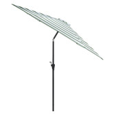 Temple &amp; Webster 2.7m Striped Brighton Market Umbrella