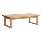 Temple &amp; Webster Ski-Leg Coffee Table, Console Table, &amp; Side Table Set