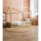 Temple &amp; Webster Luther Single Kids&#039; House Bed Frame