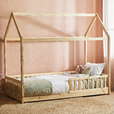 Temple &amp; Webster Luther Single Kids&#039; House Bed Frame