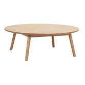 Temple &amp; Webster Dion Herringbone Oak Wood Coffee Table