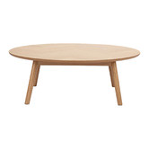 Temple &amp; Webster Dion Herringbone Oak Wood Coffee Table